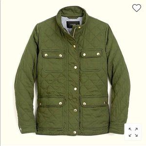 J. Crew Quilted Downtown Jacket - Small